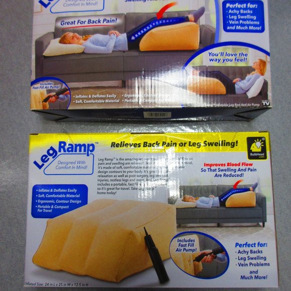 Leg Ramp With Pump Set Of 2 - Picture 1 of 7